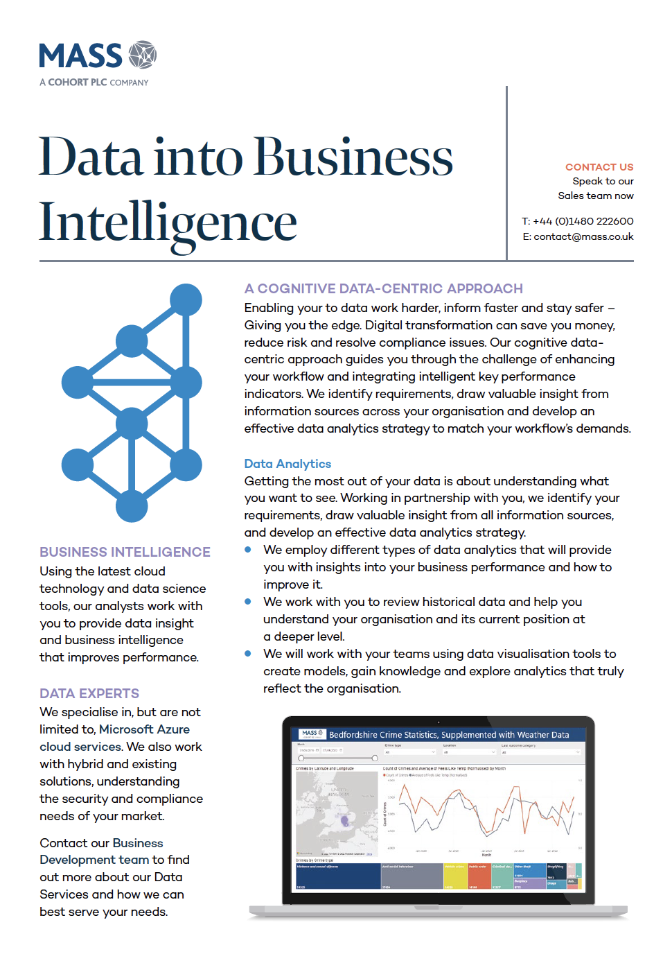 data services factsheet cover page